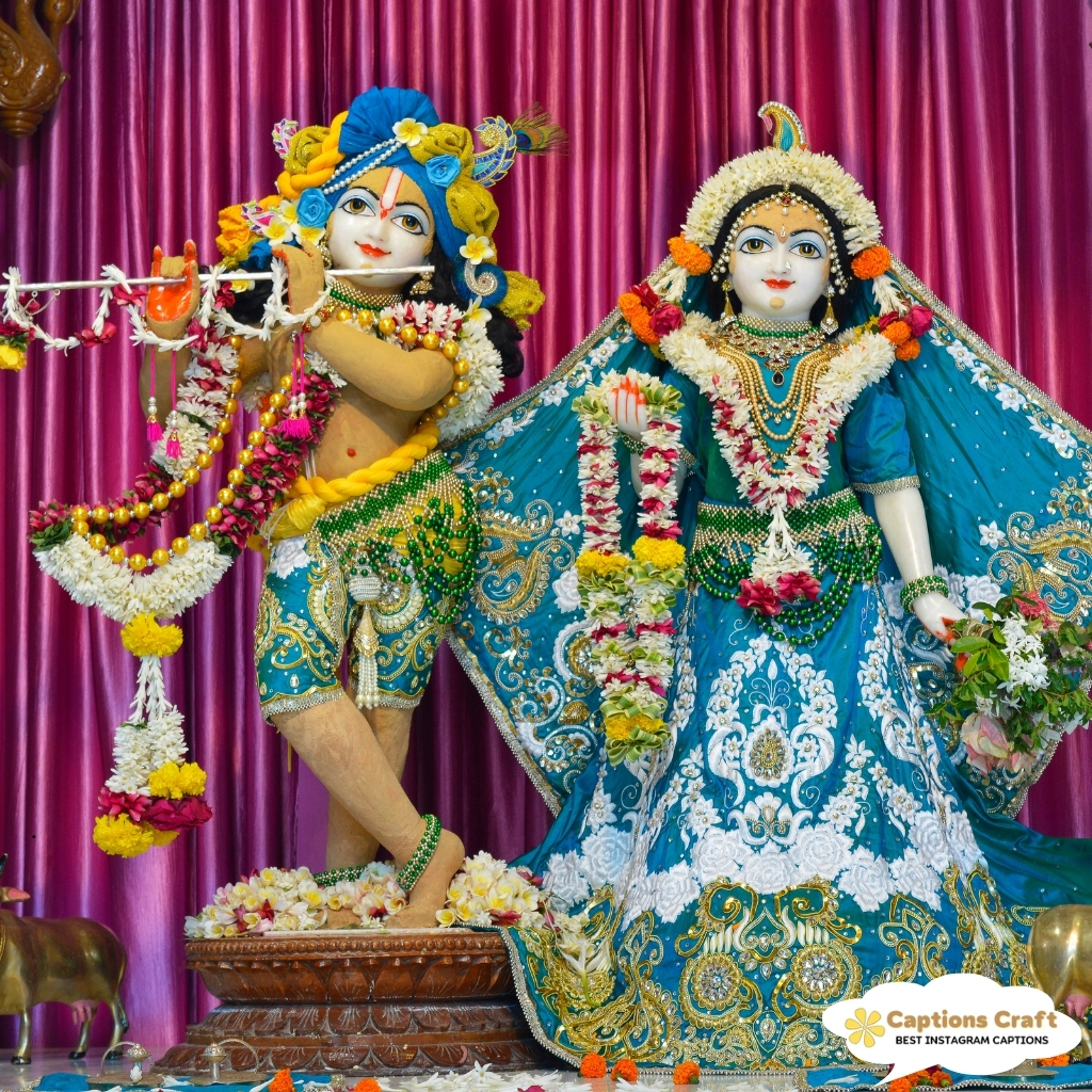 145+ Inspiring Radha Krishna Captions For Instagram and Heartfelt Quotes