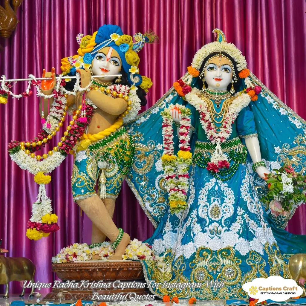 145+ Inspiring Radha Krishna Captions For Instagram and Heartfelt Quotes