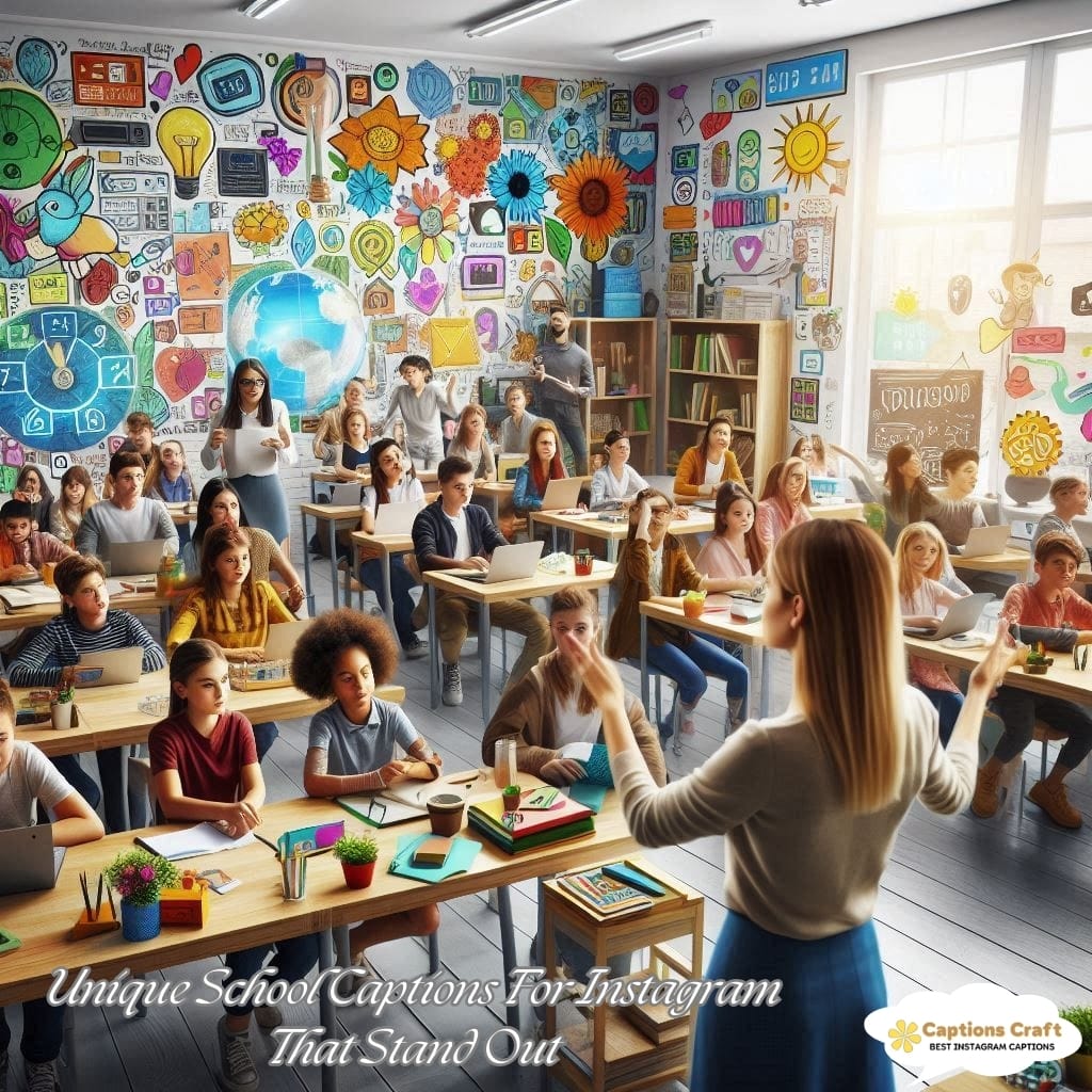 Unique School Captions For Instagram That Stand Out