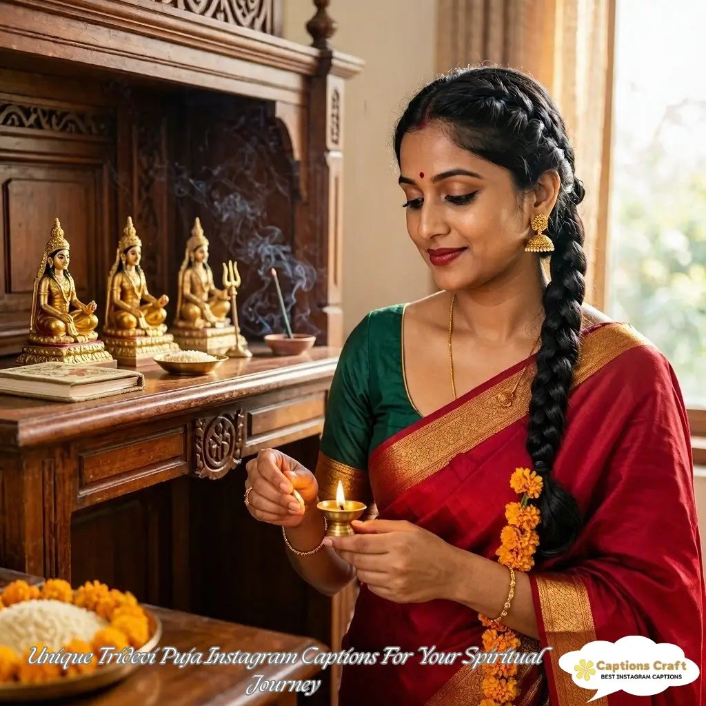 127+ Inspiring Tridevi Puja Captions For Instagram and Quotes You Can't Miss