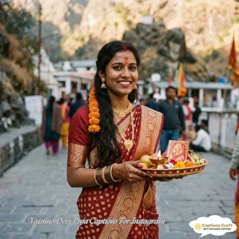 Vaishno Devi Puja Captions For Instagram