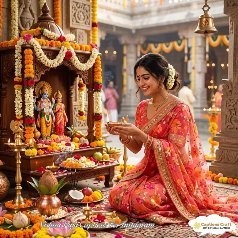 Vishnu Puja Captions For Instagram