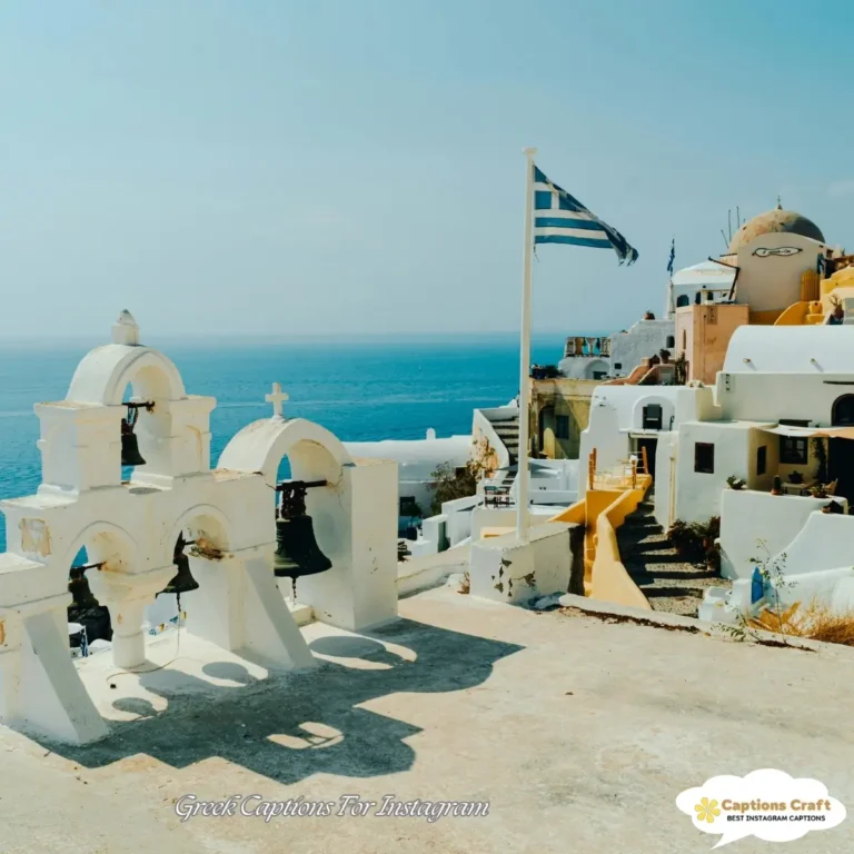 123+ Stunning Greek Captions For Instagram And Quotes For Your Aegean Adventures