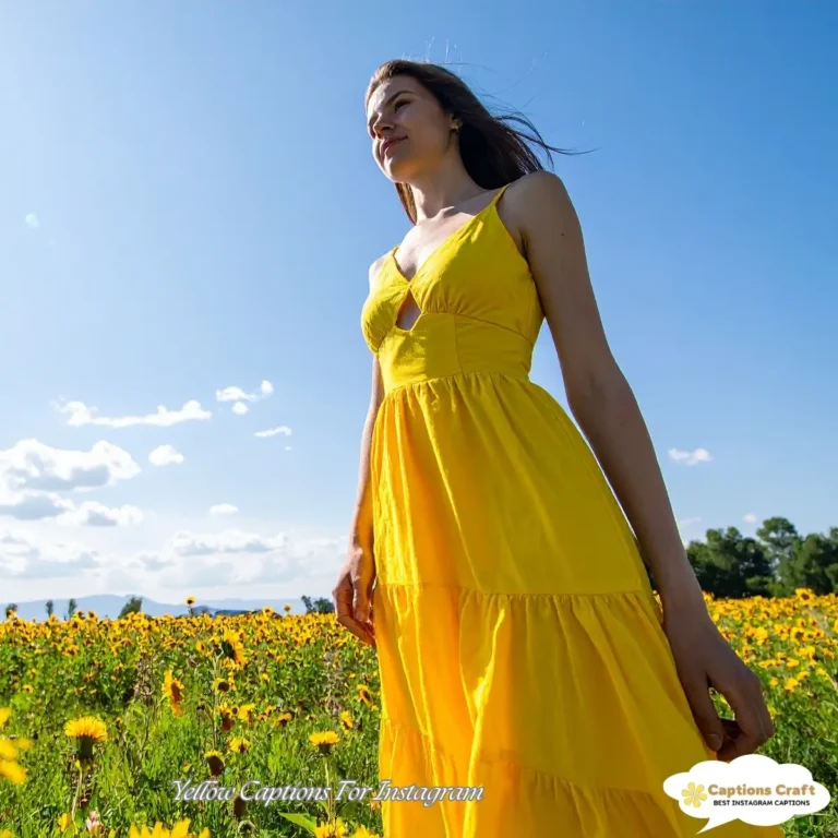 127+ Must-Have Yellow Captions For Instagram and Quotes to Brighten Your Feed