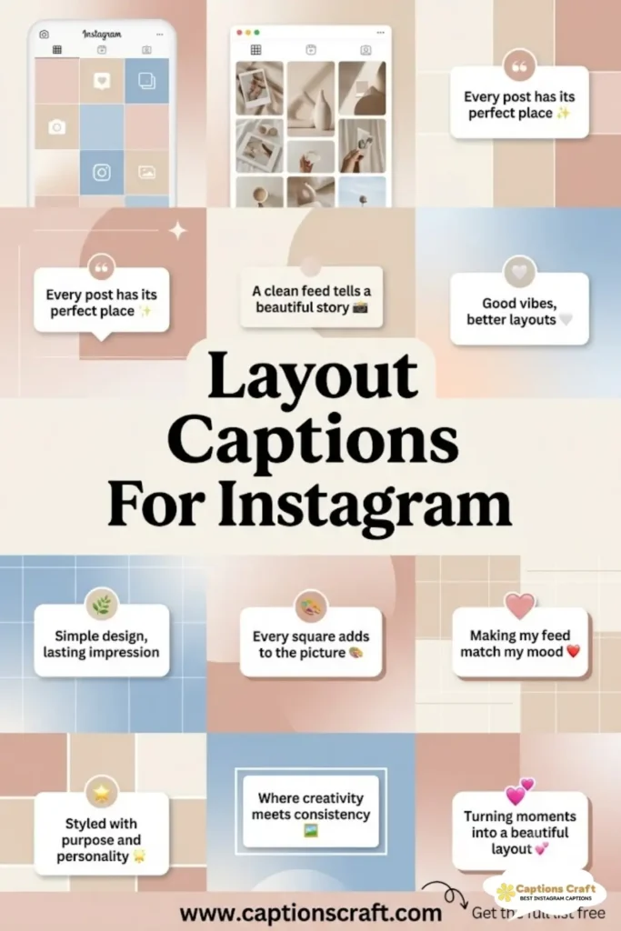 125+ Inspiring Layout Captions For Instagram and Quotes That Spark Creativity and Engagement in 2026