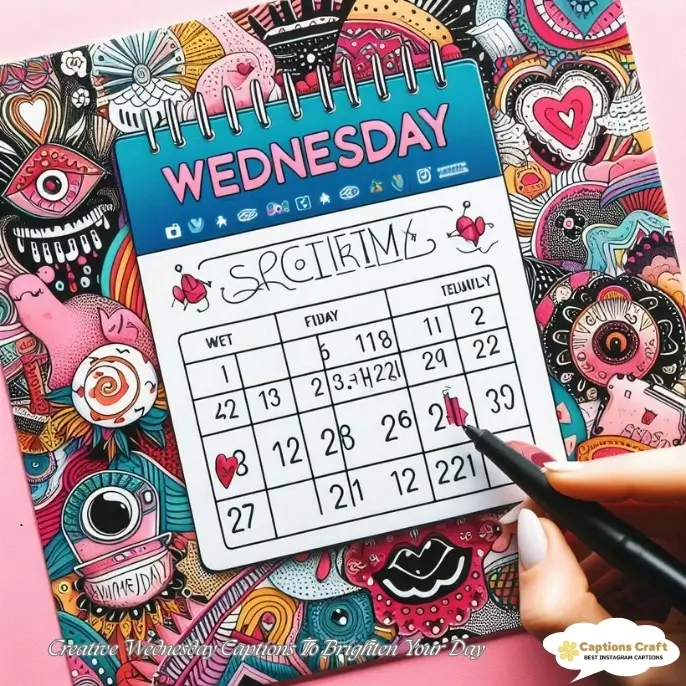 Creative Wednesday Captions To Brighten Your Day