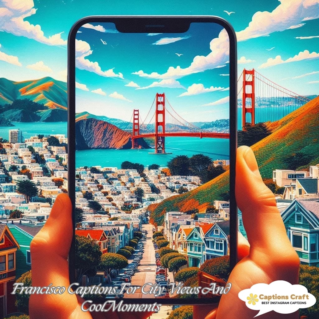 Francisco Captions For City Views And Cool Moments