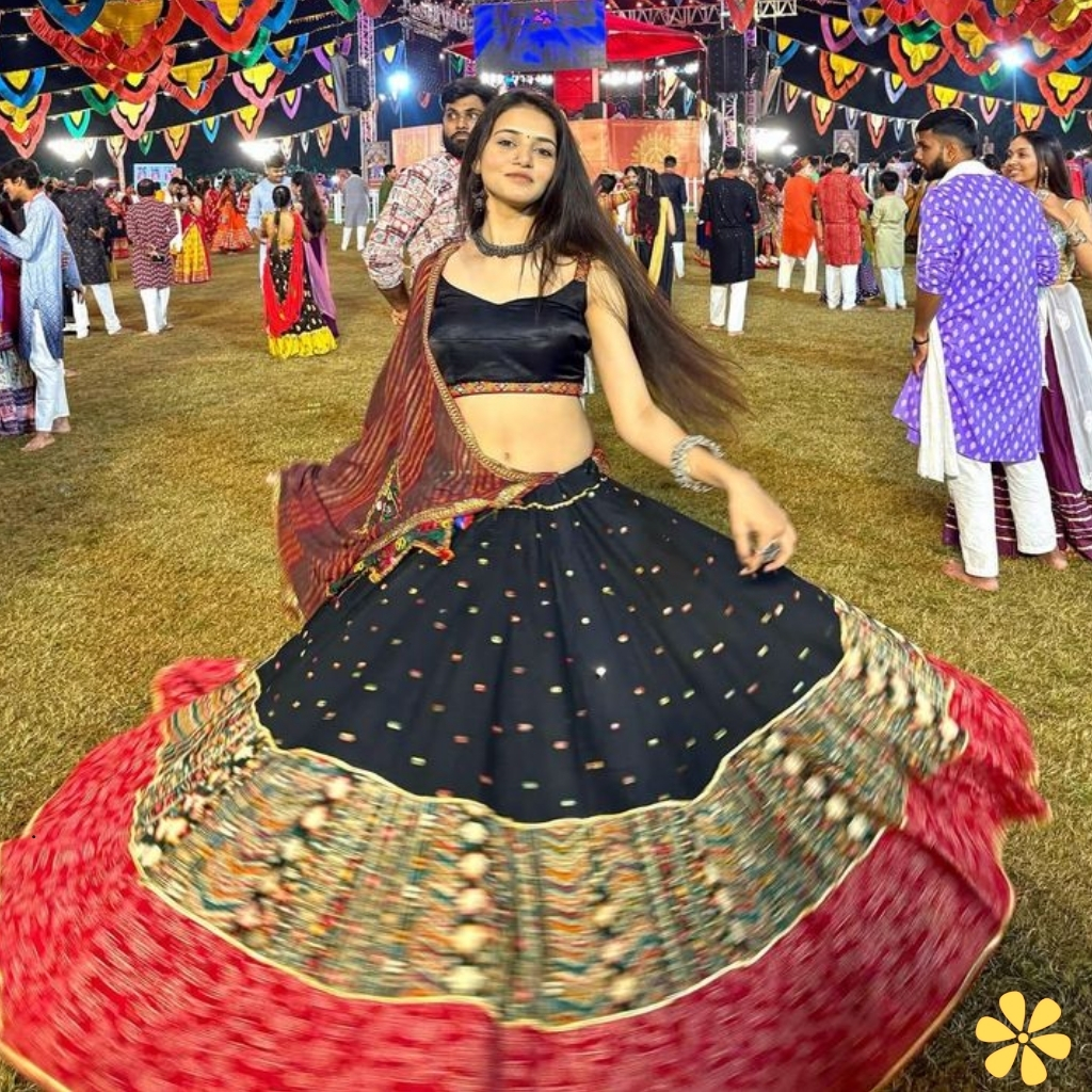 Garba Night Captions