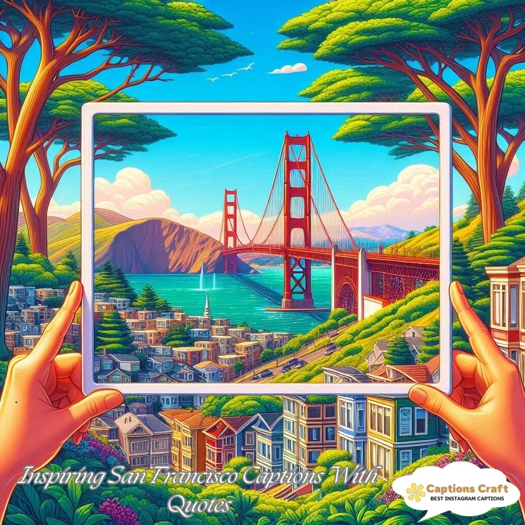 Inspiring San Francisco Captions With Quotes