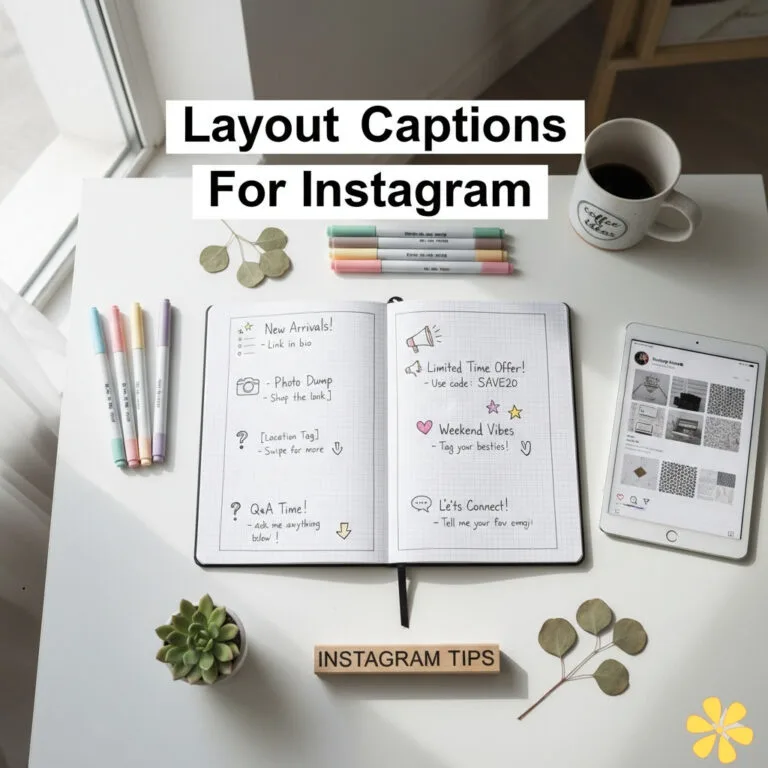 125+ Inspiring Layout Captions For Instagram and Quotes That Spark Creativity and Engagement