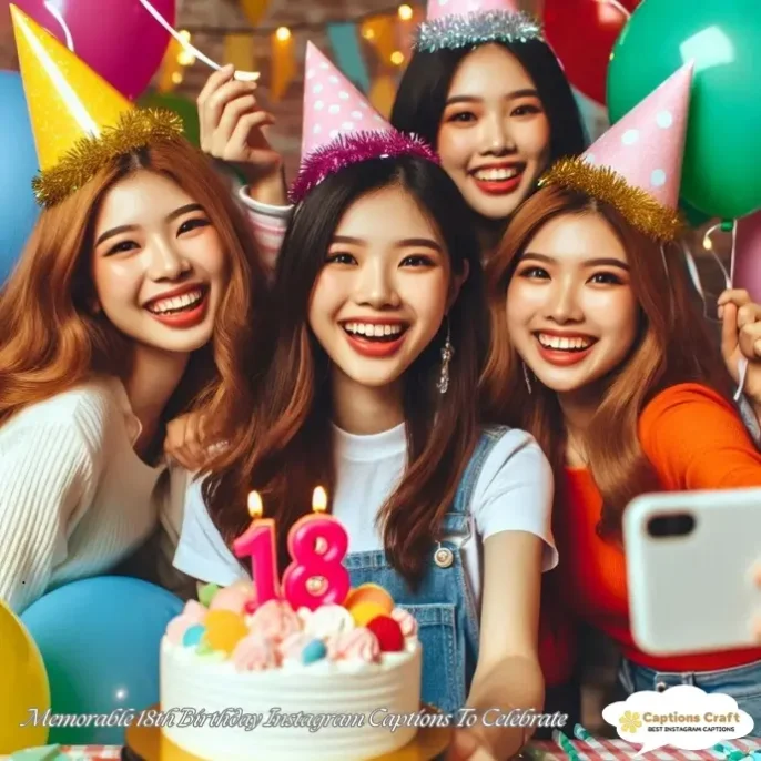 Memorable 18th Birthday Instagram Captions To Celebrate