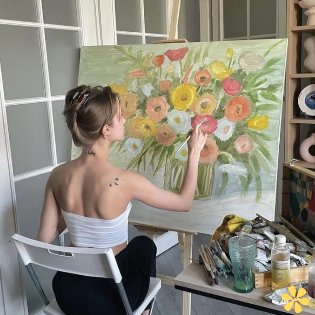 Painting Captions Instagram