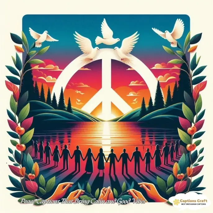 Peace Captions That Bring Calm and Good Vibes