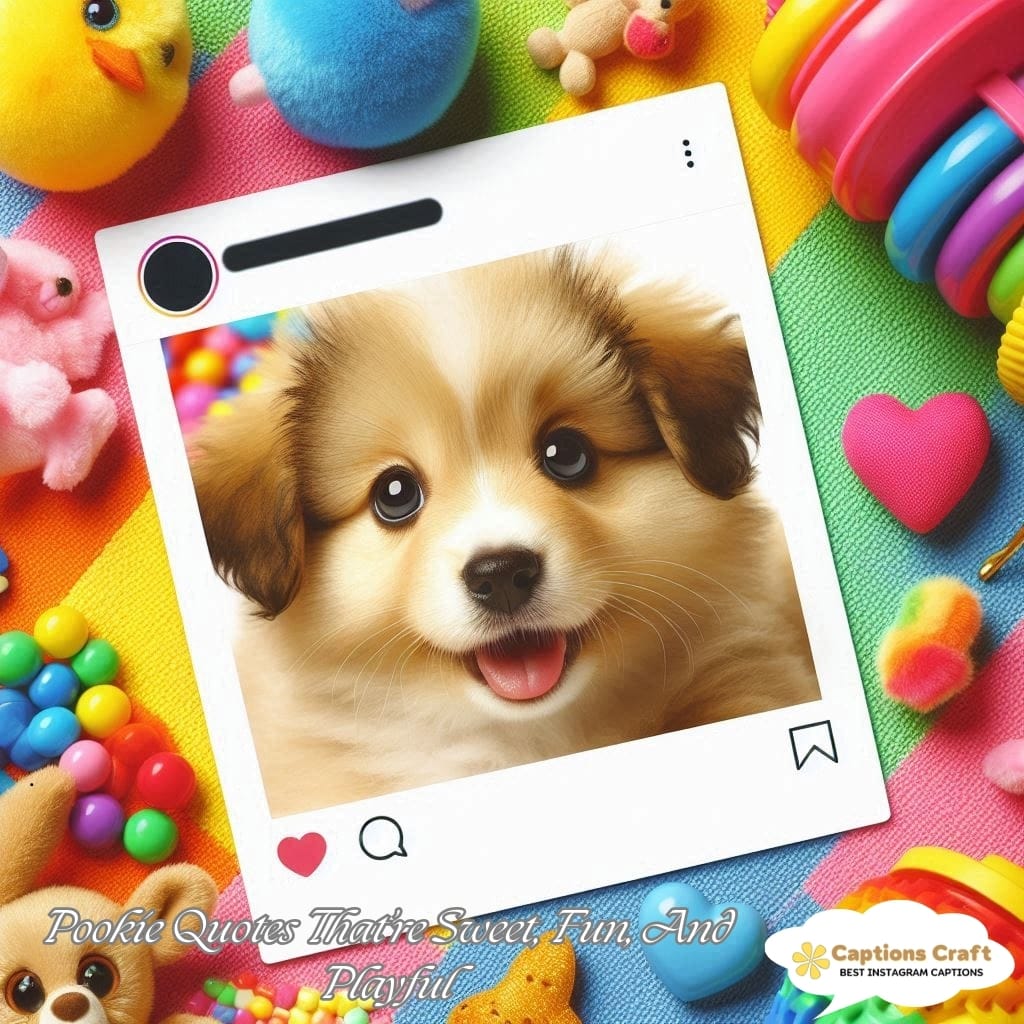 137+ Creative Pookie Captions For Instagram and Quotes to Spark Joy