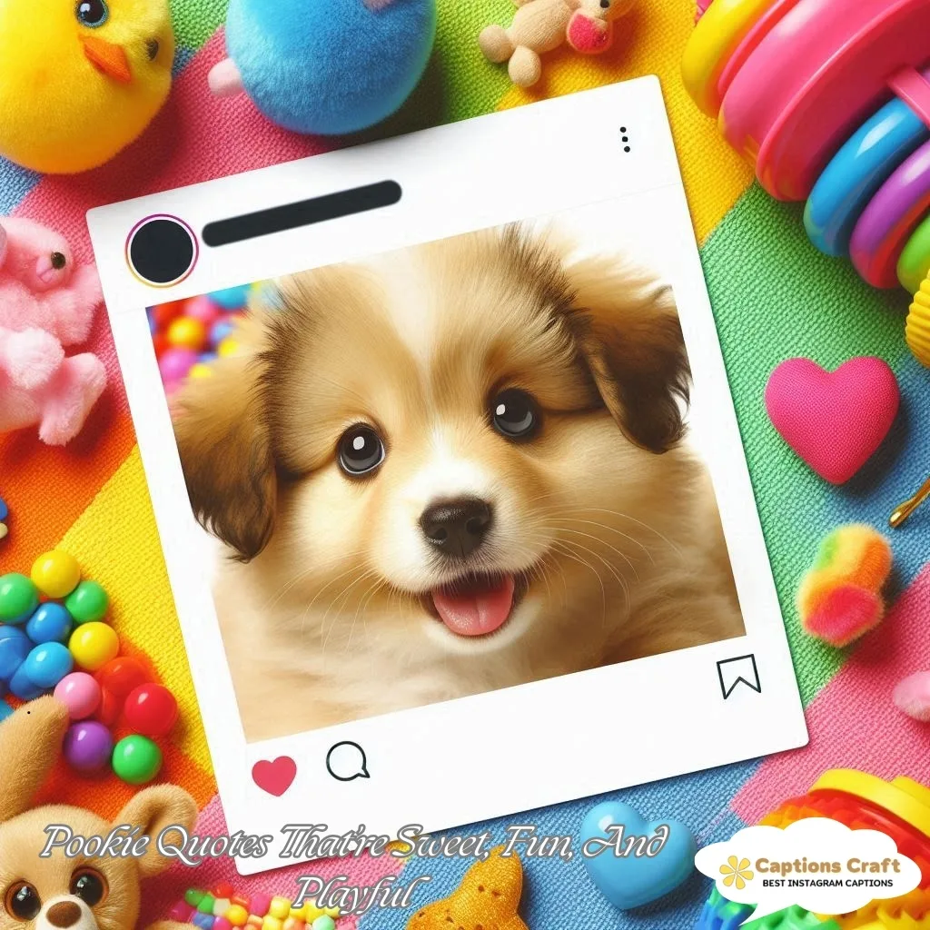137+ Creative Pookie Captions For Instagram and Quotes to Spark Joy