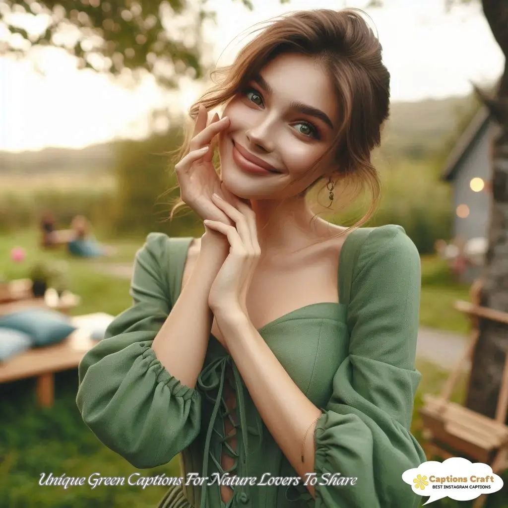 123+ Creative Green Captions For Instagram And Quotes That Spark Connection and Joy