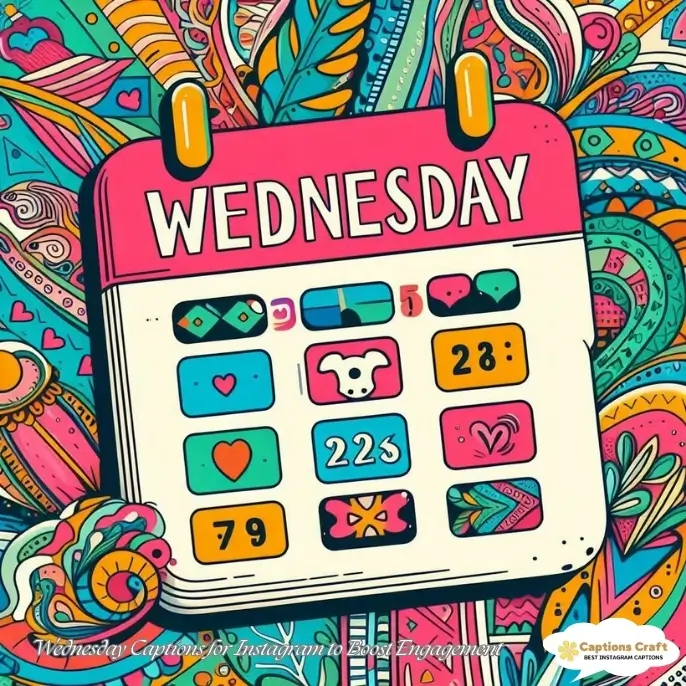 Wednesday Captions for Instagram to Boost Engagement