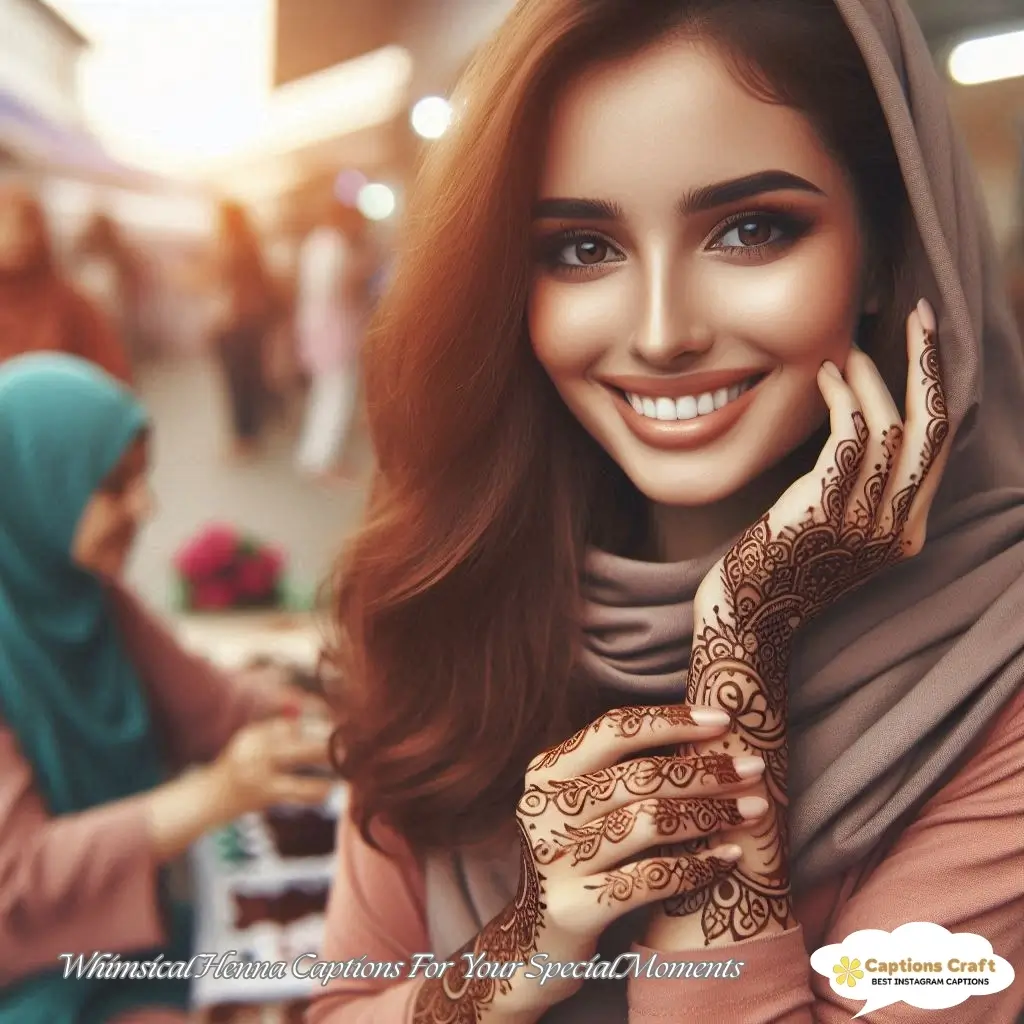 139+ Inspiring Henna Captions For Instagram And Quotes That Celebrate Your Artistry