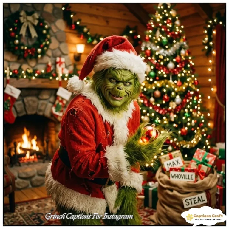 125+ Must-Have Grinch Captions For Instagram and Quotes That Spark Joy
