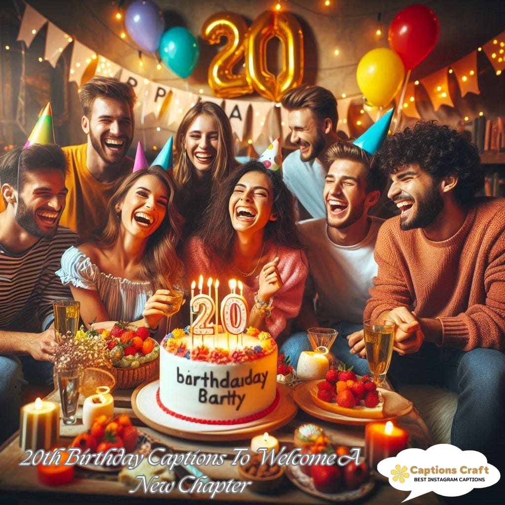 20th Birthday Captions To Welcome A New Chapter