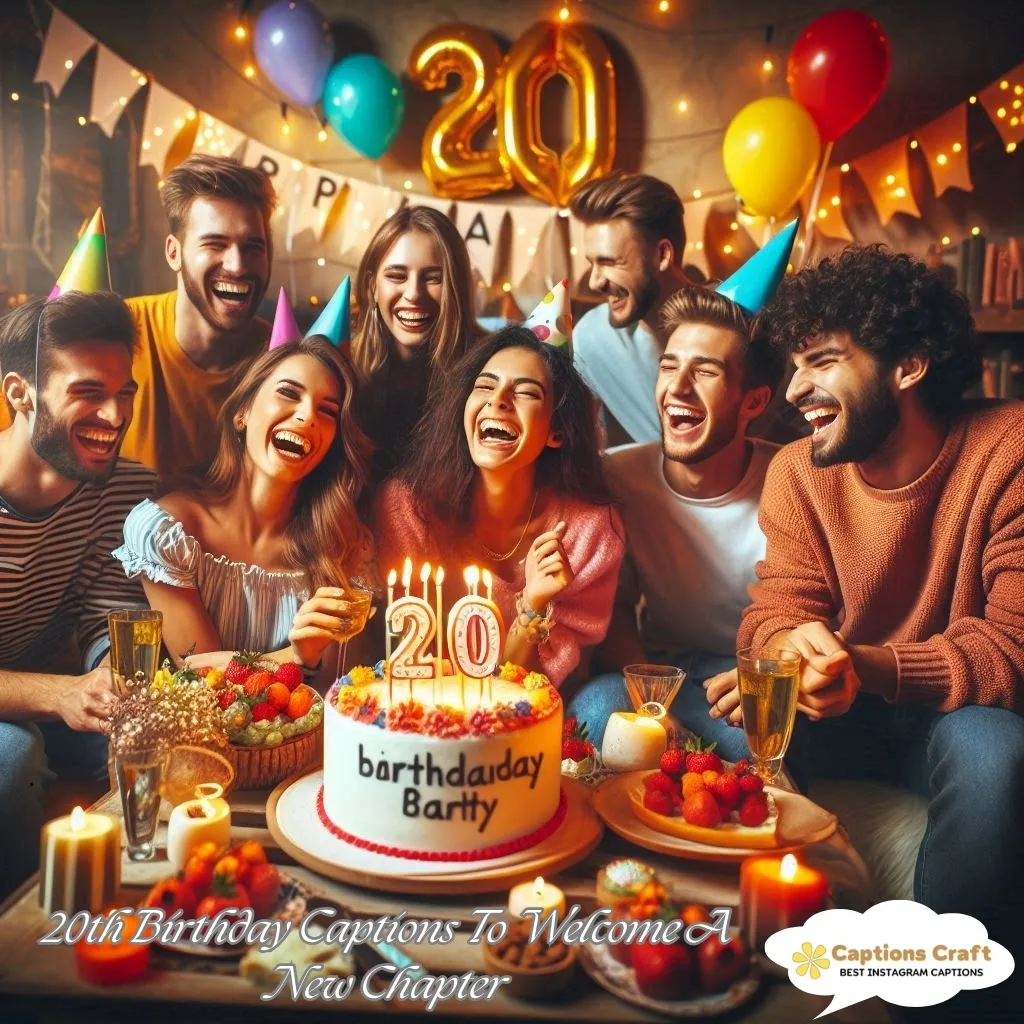 123+ Magical 20th Birthday Captions For Instagram and Quotes to Celebrate You