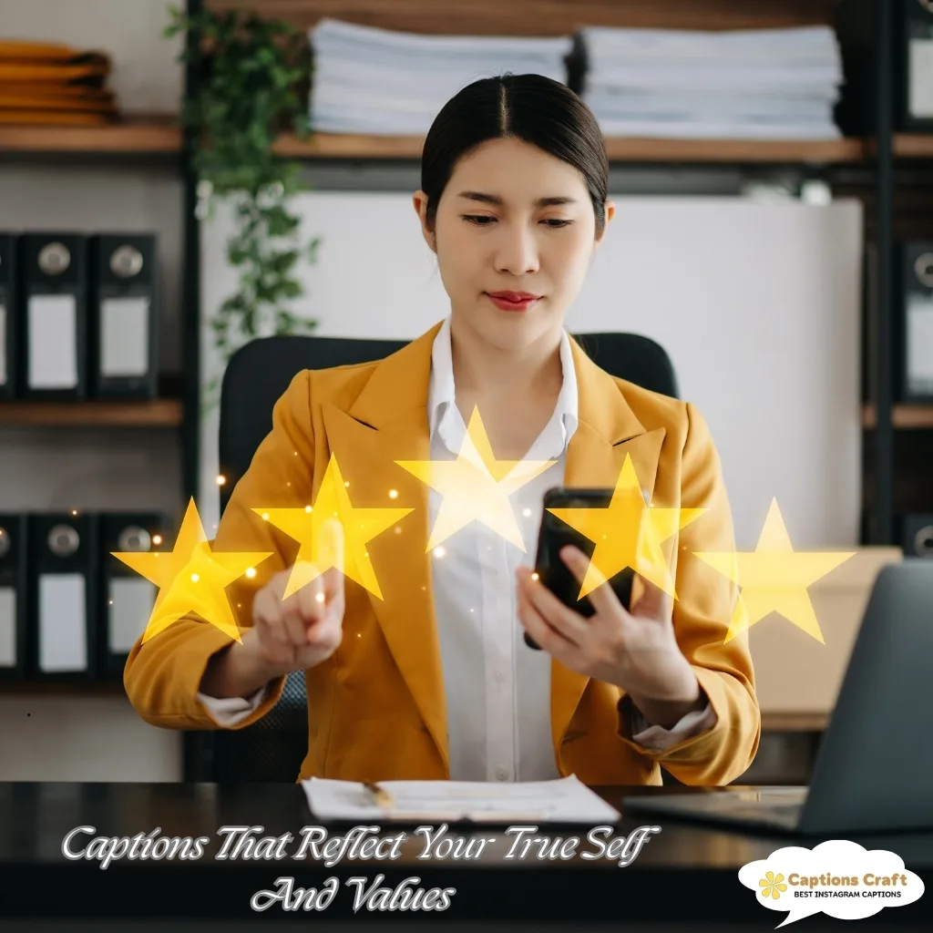 Captions That Reflect Your True Self And Values