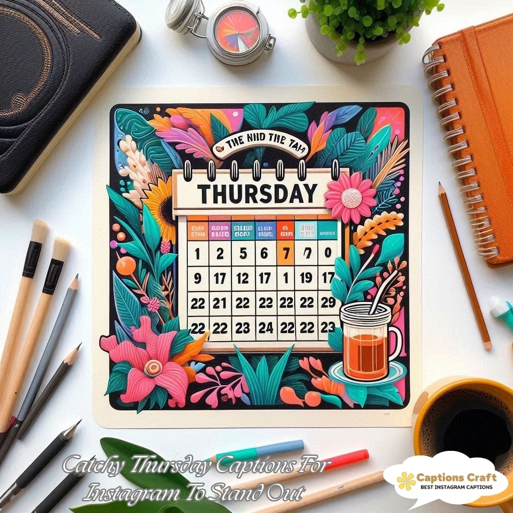 Catchy Thursday Captions For Instagram To Stand Out