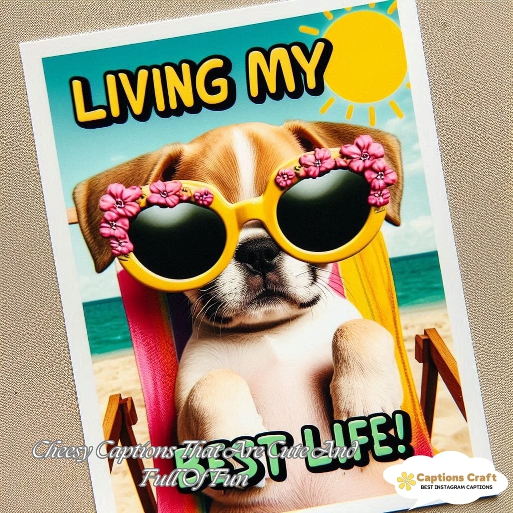 Cheesy Captions That Are Cute And Full Of Fun