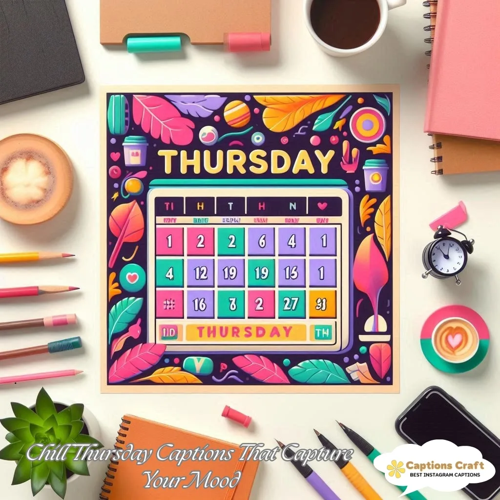 129+ Inspiring Thursday Captions For Instagram and Quotes to Brighten Your Day