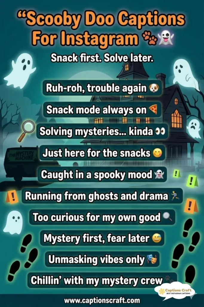 123+ Fun Scooby Doo Captions For Instagram and Quotes That Will Make You Smile