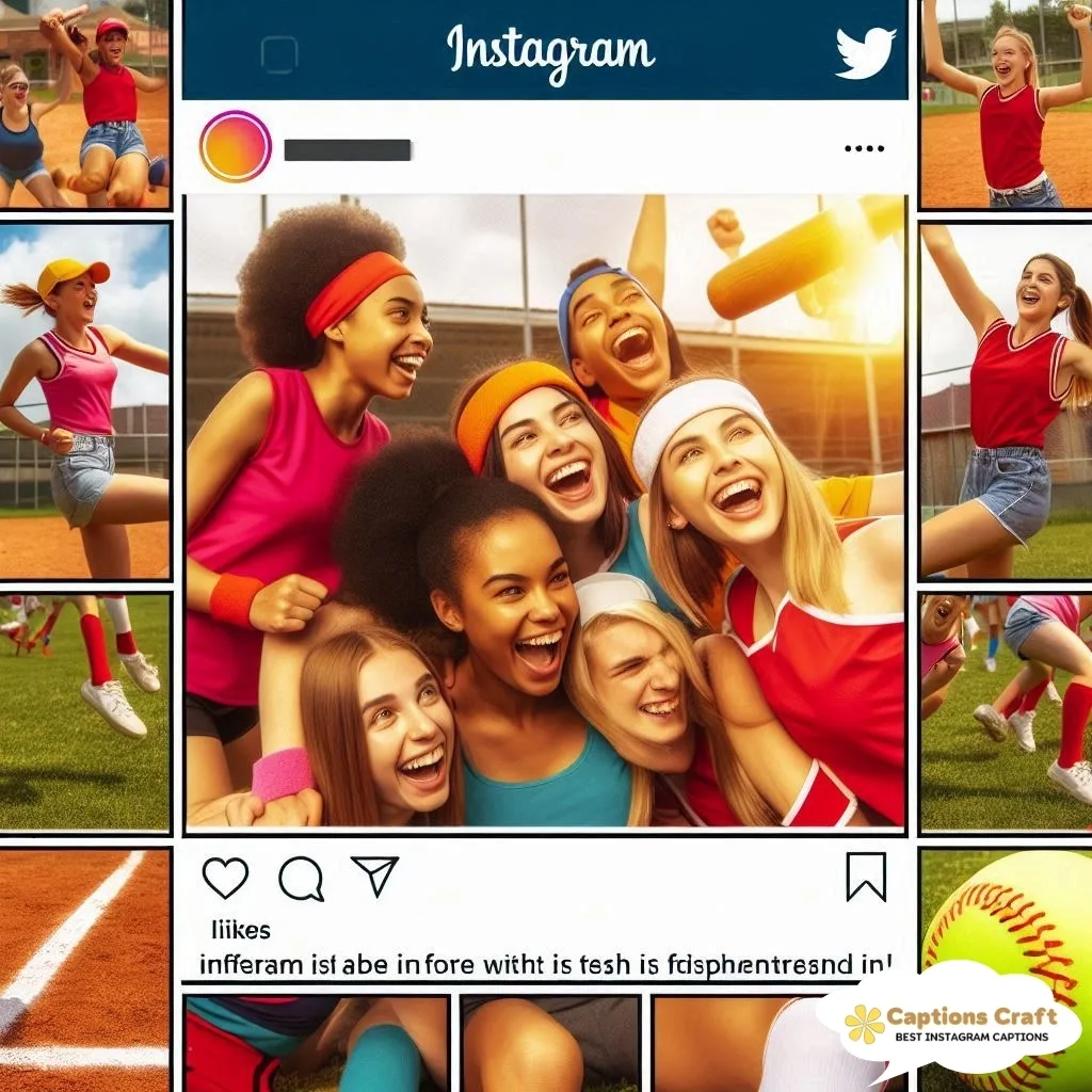 127+ Powerful Softball Captions For Instagram and Inspiring Quotes to Shine