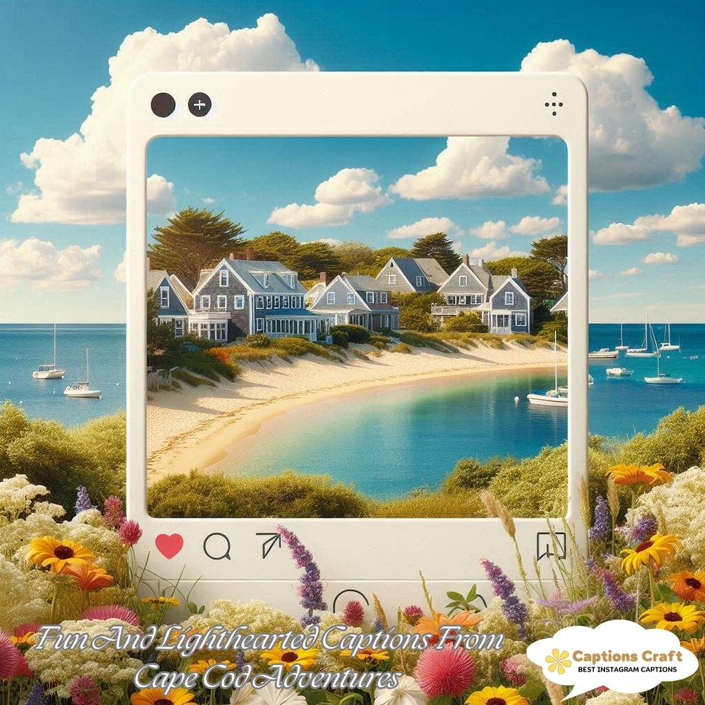 Fun And Lighthearted Captions From Cape Cod Adventures