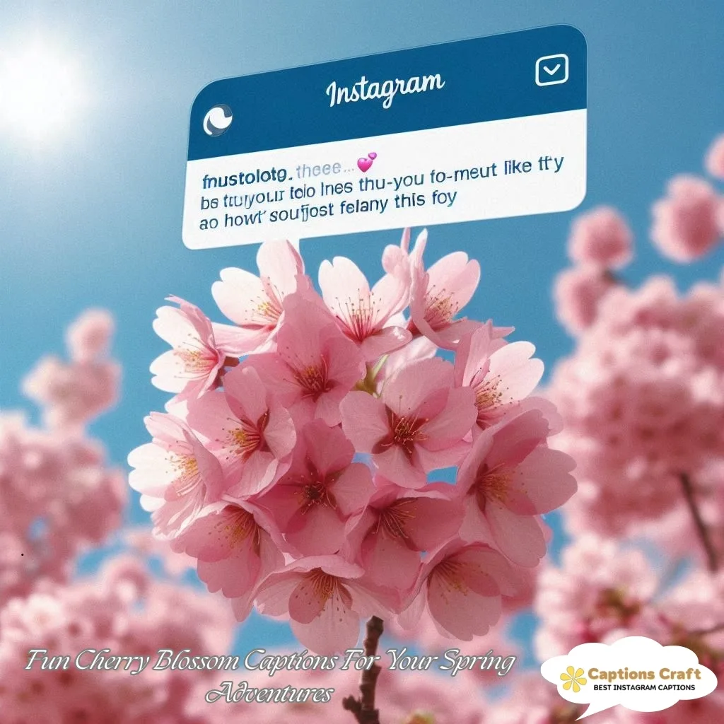 Fun Cherry Blossom Captions For Your Spring Adventures