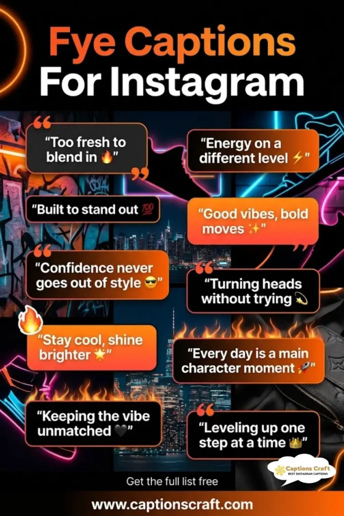 137+ Essential Fye Captions For Instagram and Quotes to Boost Your Engagement Today