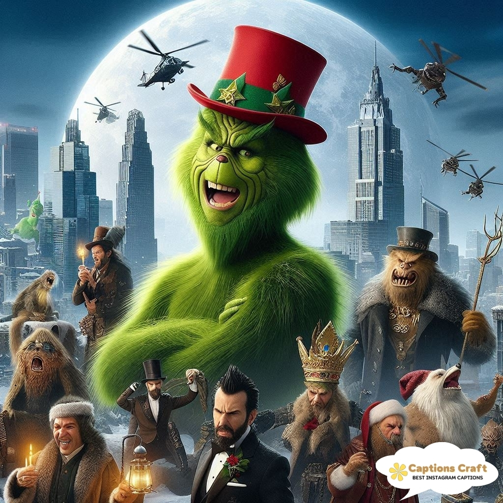 Fun Grinch Captions Best Quotes for Festive Vibes