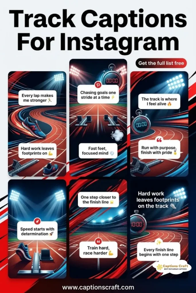 135+ Inspiring Track Captions For Instagram and Quotes to Boost Your Vibe