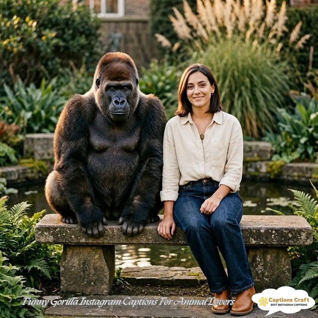 143+ Powerful Gorilla Captions For Instagram and Quotes to Inspire Your Feed