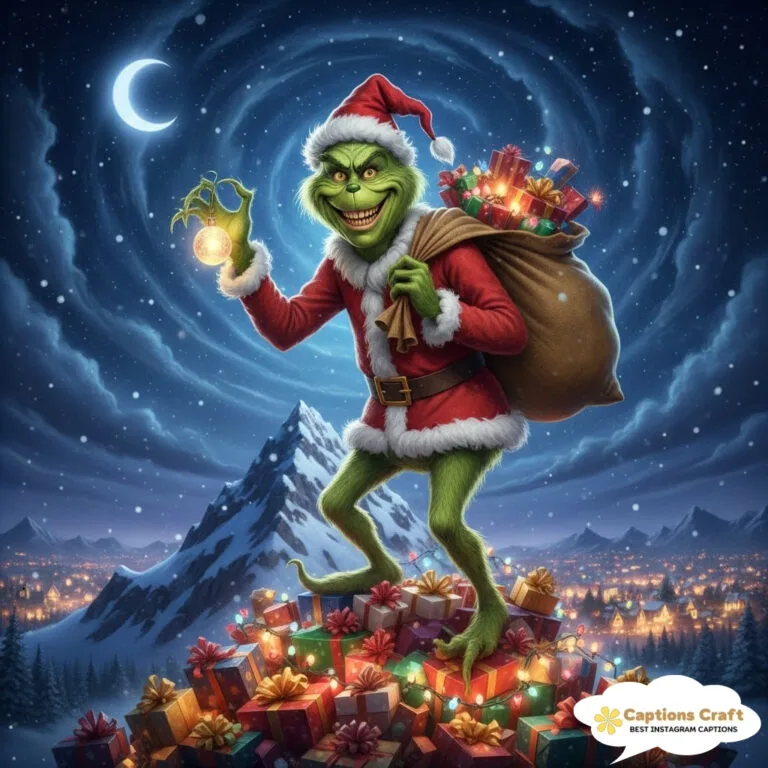 125+ Must-Have Grinch Captions For Instagram and Quotes That Spark Joy