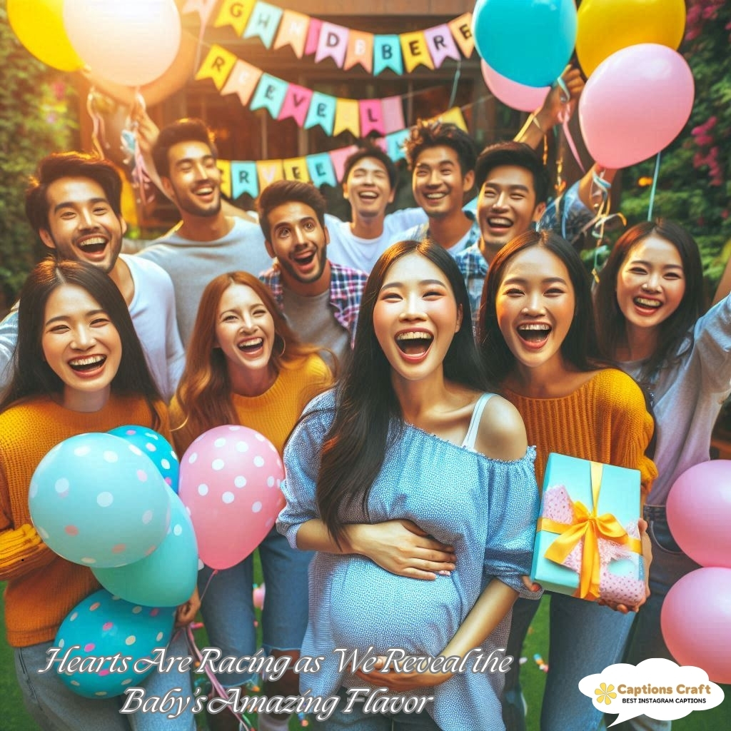 Hearts Are Racing as We Reveal the Babys Amazing Flavor