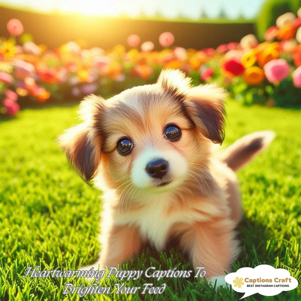 Heartwarming Puppy Captions To Brighten Your Feed