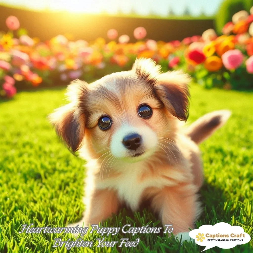 123+ Irresistible Puppy Captions For Instagram and Quotes That Melt Hearts