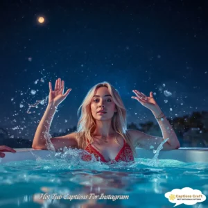 127+ Must-Have Hot Tub Captions For Instagram That Spark Joy and Fun Quotes
