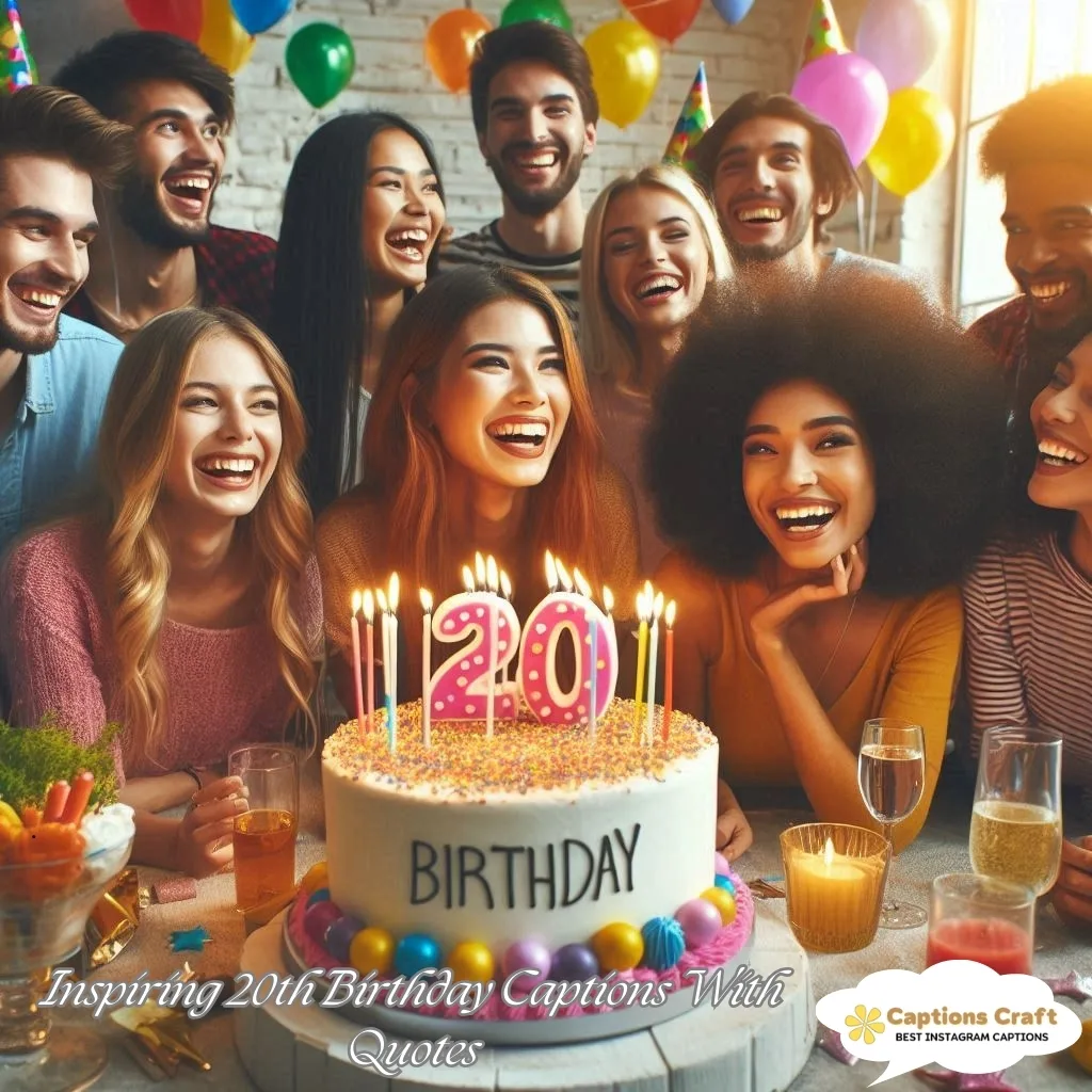 123+ Magical 20th Birthday Captions For Instagram and Quotes to Celebrate You
