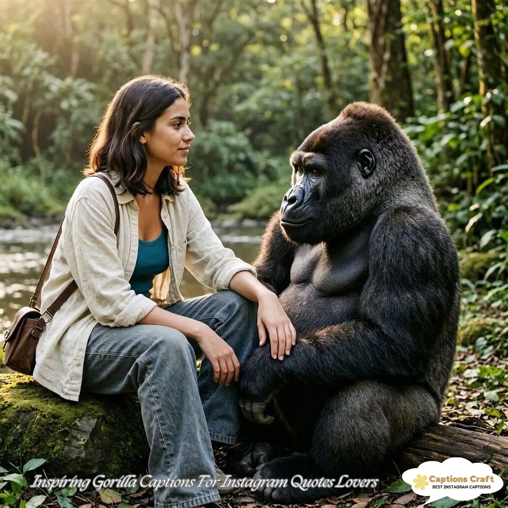143+ Powerful Gorilla Captions For Instagram and Quotes to Inspire Your Feed
