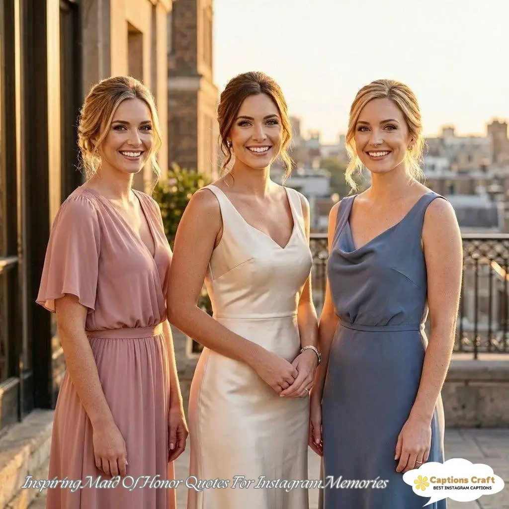 137+ Essential Maid Of Honor Captions For Instagram That Spark Joy and Connection Quotes
