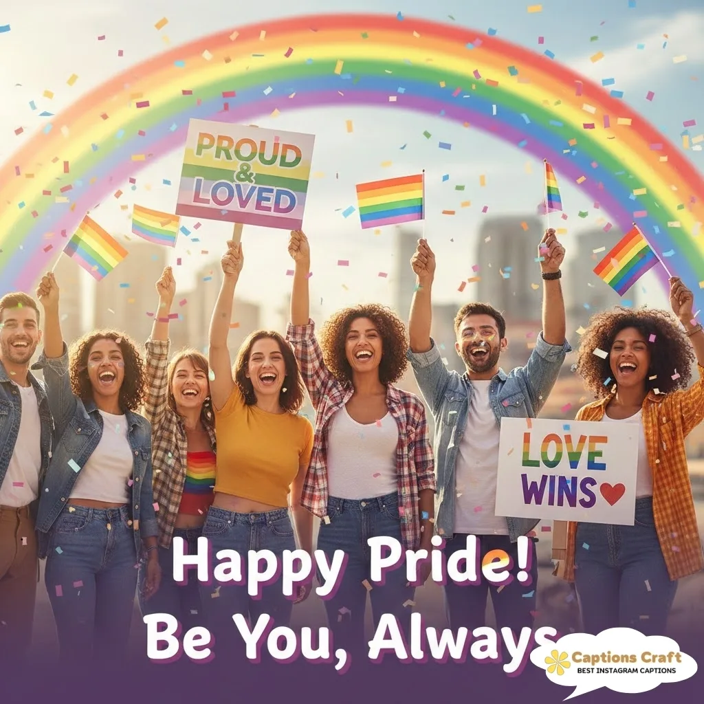 137+ Unforgettable Pride Captions for Instagram and Inspiring Quotes to Shine