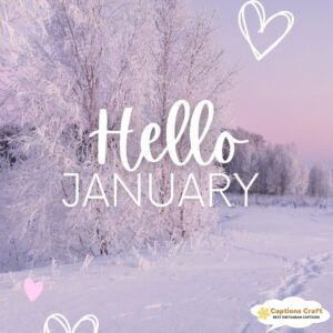 January Captions For Instagram