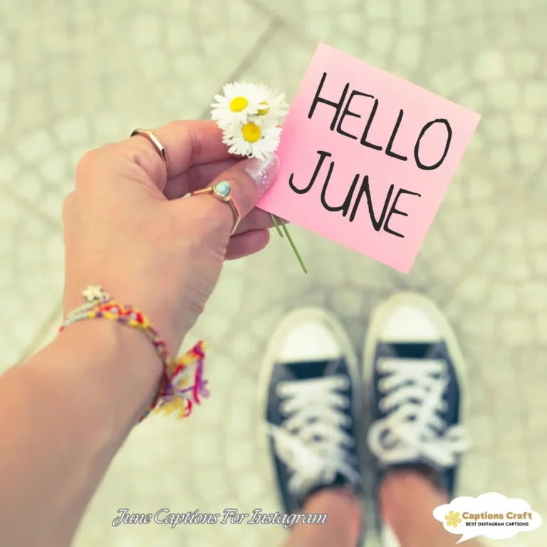 June Captions For Instagram