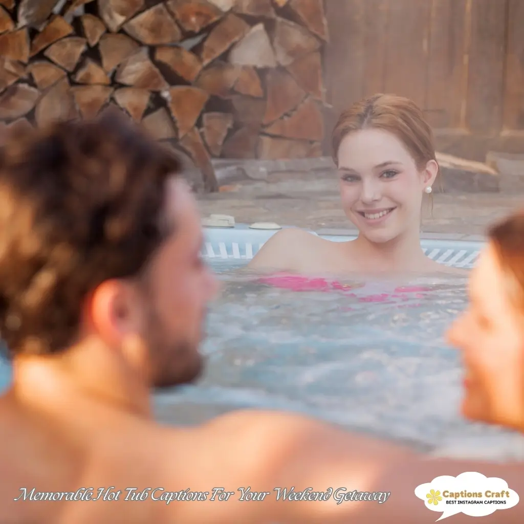 127+ Must-Have Hot Tub Captions For Instagram That Spark Joy and Fun Quotes