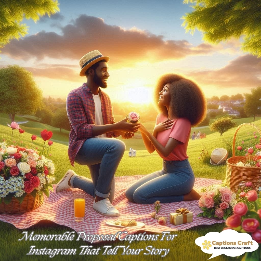 Memorable Proposal Captions For Instagram That Tell Your Story